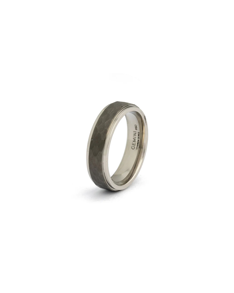 GEMINI TITANIUM RING lifestyle