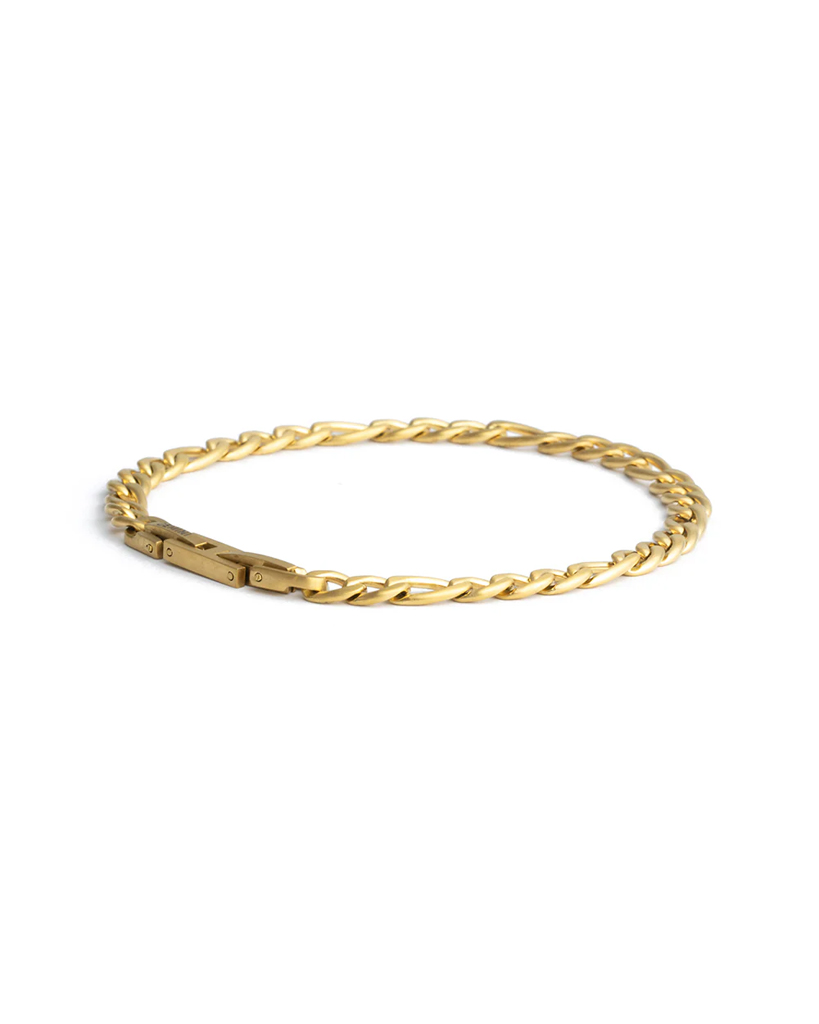 GEMINI FIGARO CHAIN BRACELET GOLD-PLATED lifestyle