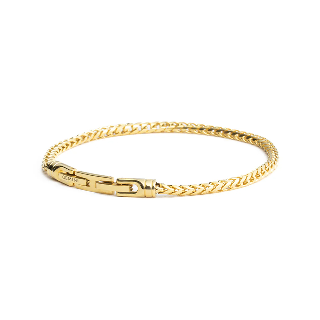 GEMINI FOXTAIL BRACELET GOLD-PLATED lifestyle