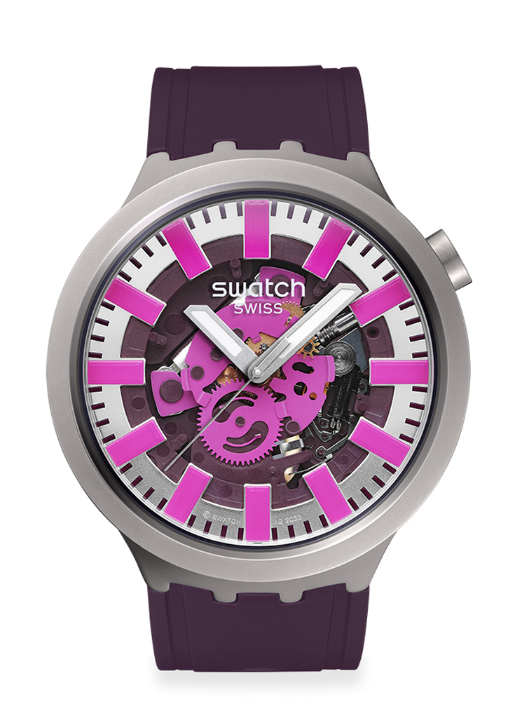 SWATCH AUDACIOUS ACAI lifestyle