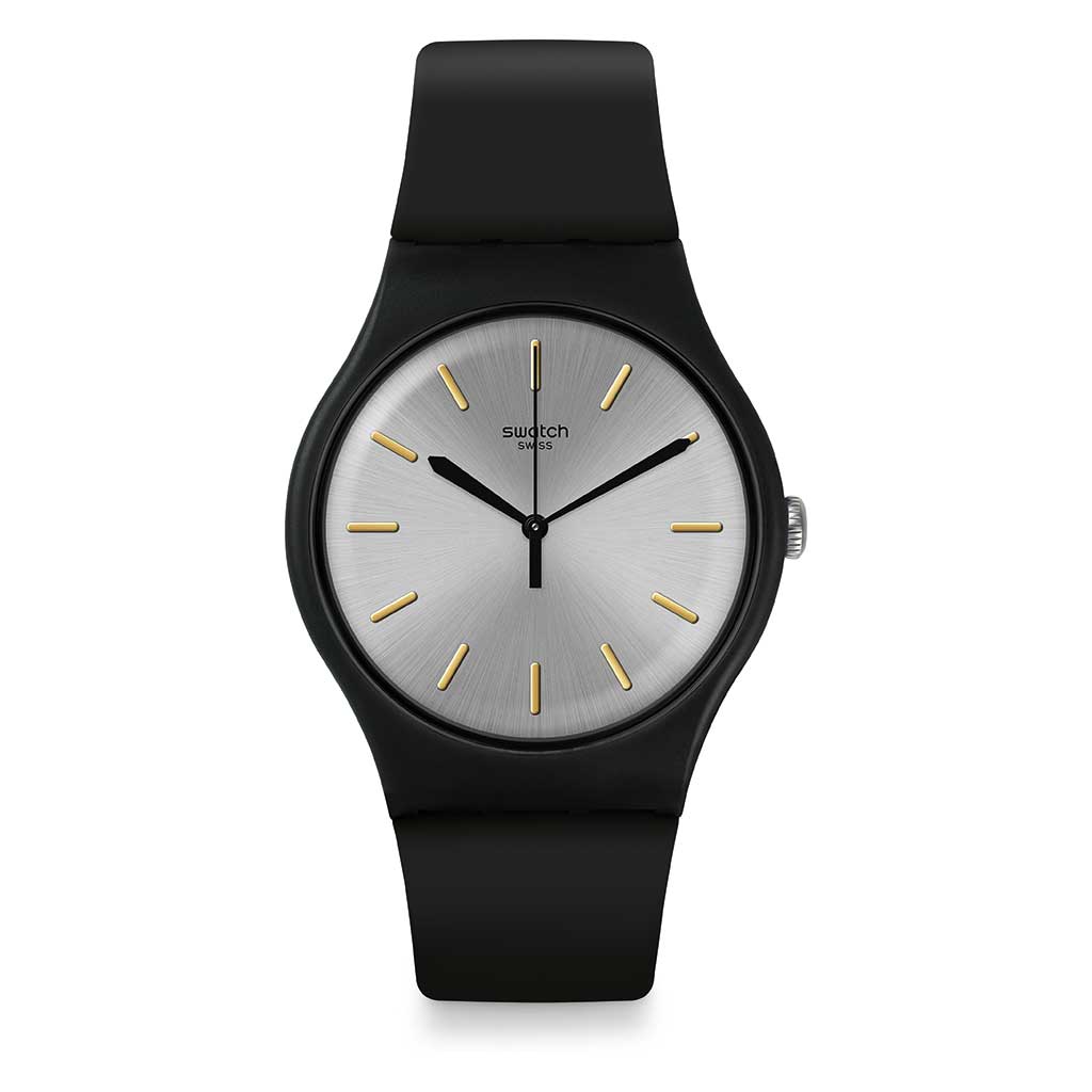 SWATCH BACKTOBLACK lifestyle