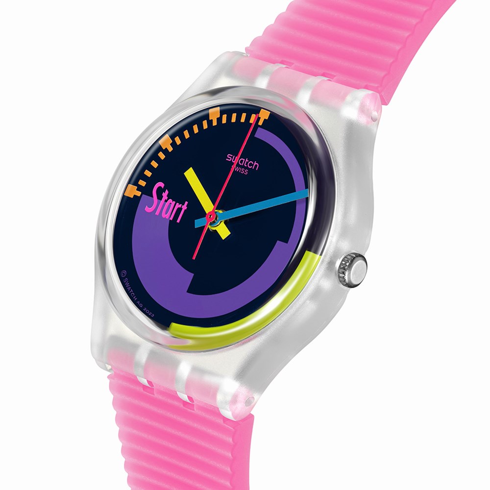 SWATCH NEON PINK