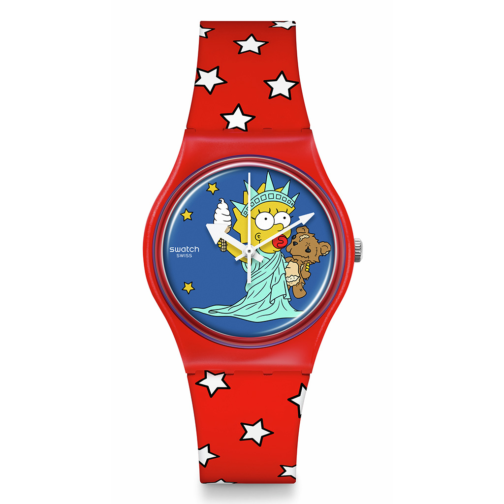 SWATCH LITTLE LADY LIBERTY lifestyle