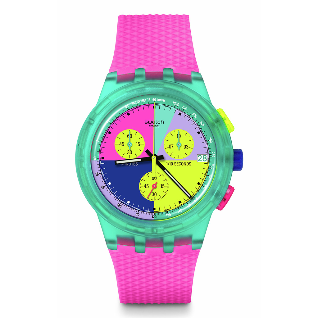 SWATCH NEON FLASH ARROW lifestyle