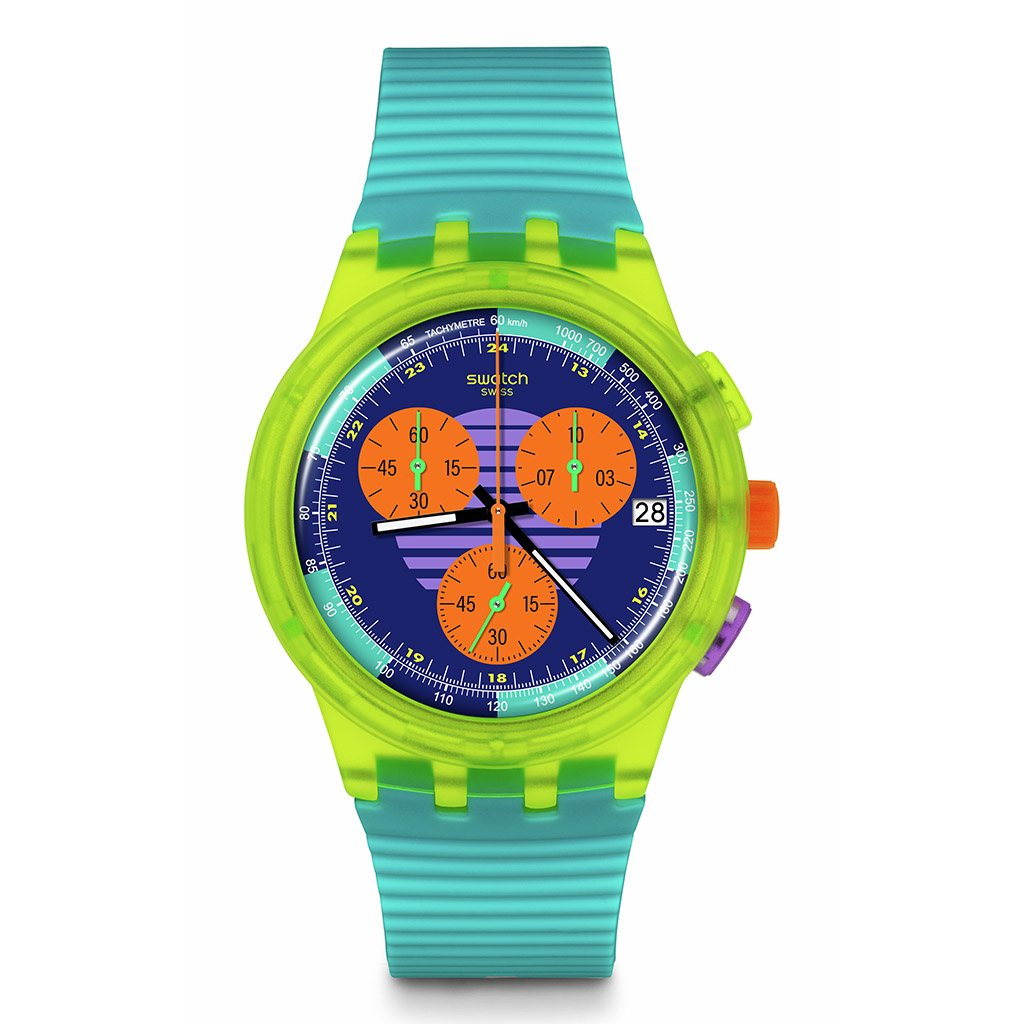 SWATCH NEON WAVE lifestyle